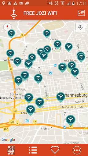 Jozi Free WiFi screenshot 2