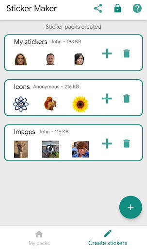 Sticker Maker for WhatsApp screenshot 1