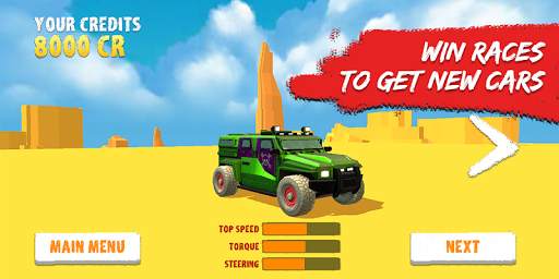 Car Racing - 3D Car Desert Rac screenshot 4