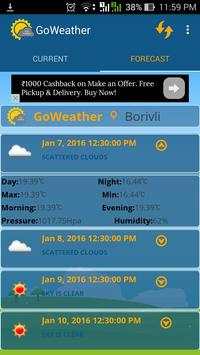 GoWeather скриншот 3