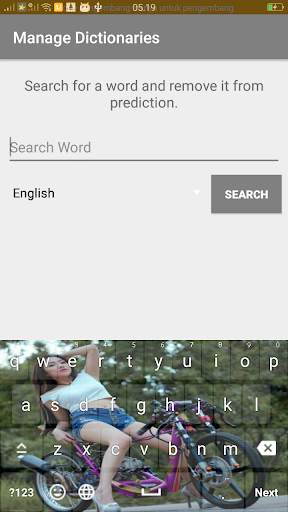 Drag Motorbike Keyboard स्क्रीनशॉट 4