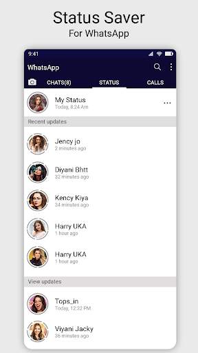 Status Saver for WhatsApp And WhatsApp Business screenshot 1