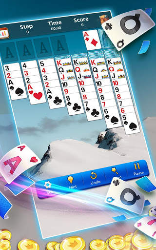 Solitaire - Poker Permainan screenshot 3