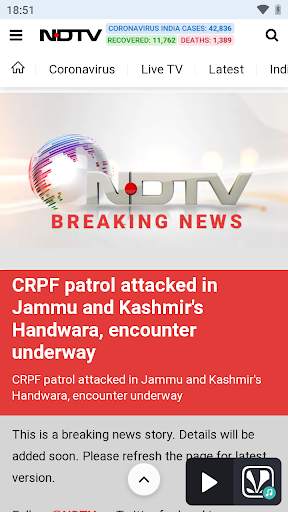 NDTV Lite - News from India and the World screenshot 4