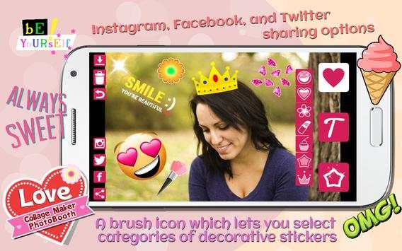 Love Collage Maker PhotoBooth screenshot 5