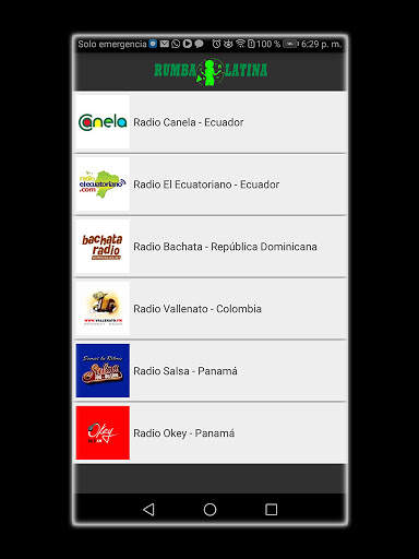 Latin Music Radios Latino América screenshot 6
