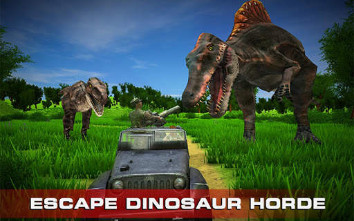 Wild Dinosaur Shooting Escape screenshot 12