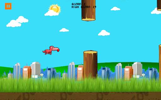 Angry Flappy In City स्क्रीनशॉट 4