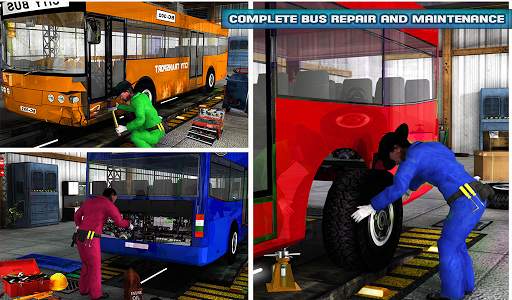 Gas Station Bus Parking Games screenshot 8