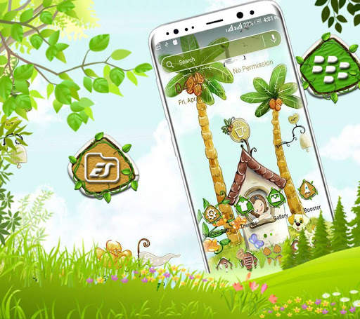 Home Coconut Tree Launcher Theme screenshot 3