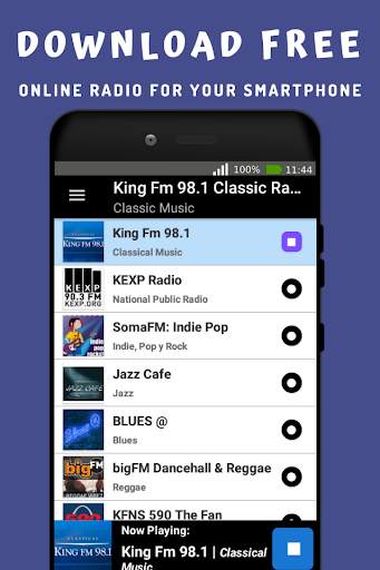 King Fm 98.1 Classic Radio screenshot 2