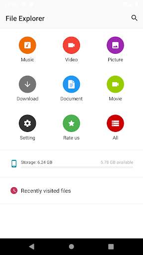 File manager screenshot 1
