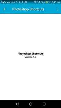 Photoshop Shortcuts скриншот 6