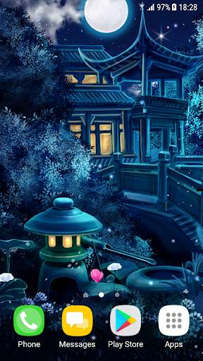 Magic Night Live Wallpaper screenshot 2