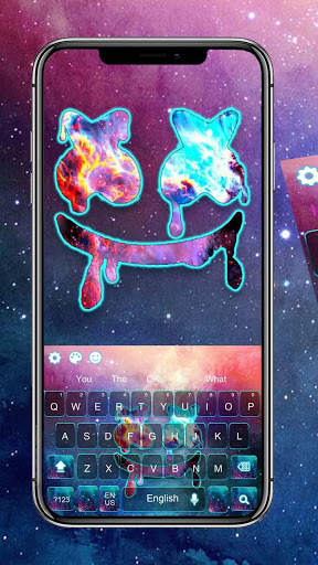 Galaxy Cool Man Keyboard screenshot 1