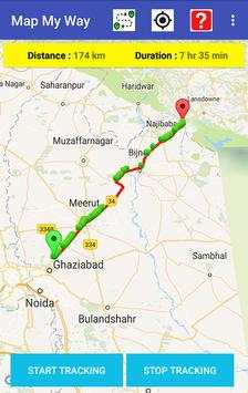 Map My Way screenshot 2
