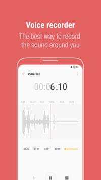 Samsung Voice Recorder скриншот 1