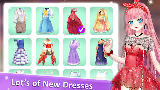 Makeover Anime Dress Up Games screenshot 7