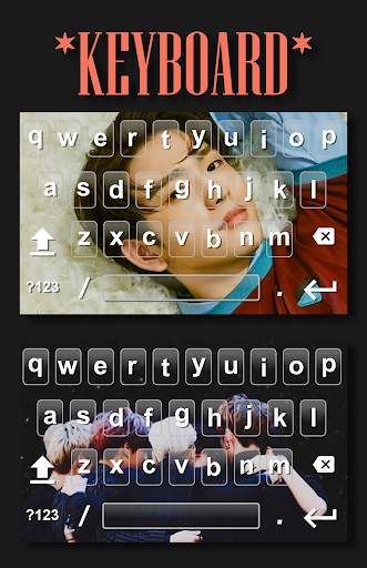 GOT7 Keyboard (Keypad Background) screenshot 1