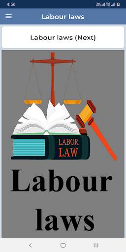Labour laws - Offline screenshot 1