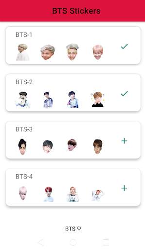 BTS Stickers For Whatsapp screenshot 1