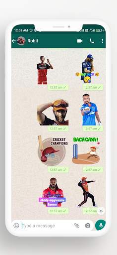 IPL 2021 Stickers For WhatsApp - WAStickersApps screenshot 8