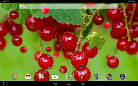 Berry Live Wallpaper screenshot 3
