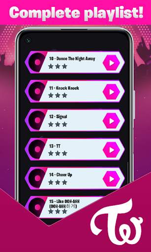 Twice Tiles Hop - Bounce Rush Music 2021 screenshot 3