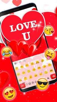 I Love You Keyboard Theme screenshot 3