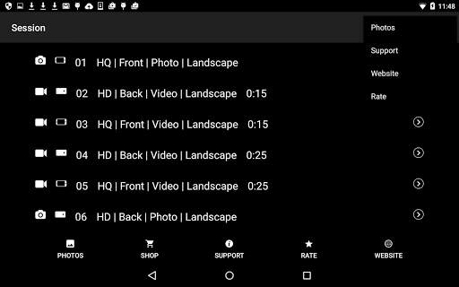 Session screenshot 8