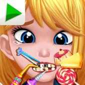 Poppi's Crazy Candy Party and Dentist Hospital logo