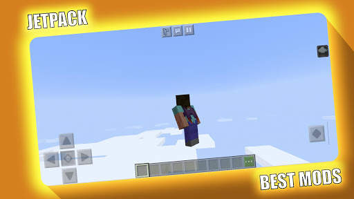 Jetpack Mod for Minecraft PE - screenshot 1