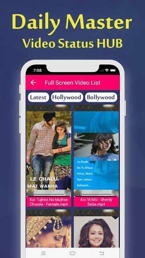 Daily Master HD Video Status - Full Screen Video screenshot 2