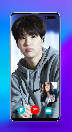 Suga Call You - Suga BTS Fake Video Call screenshot 3