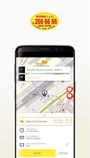 Super Taxi Sosnowiec screenshot 2