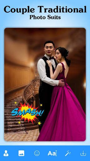 Couple Traditional Photo Suit screenshot 1