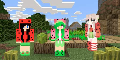Watermelon Skins for Minecraft screenshot 1
