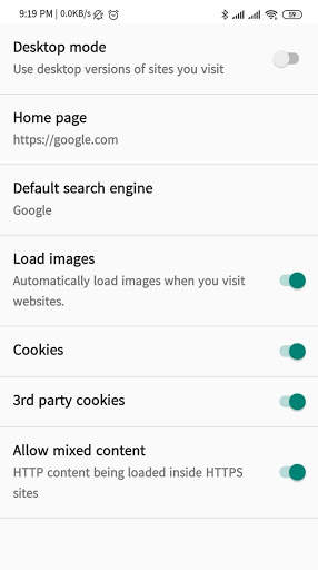 AM Browser : Fast, light, private & safe browser screenshot 4
