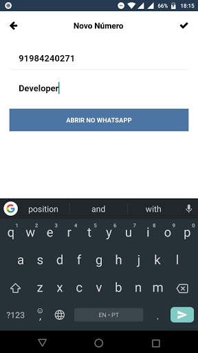 WhatsTap - Chat no WhatsApp sem salvar contato screenshot 5