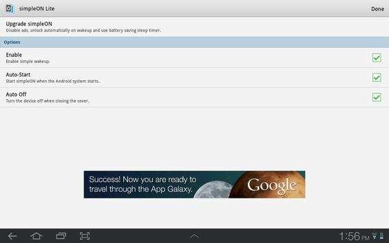 simpleON Lite screenshot 1