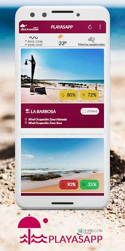 PlayasApp screenshot 1