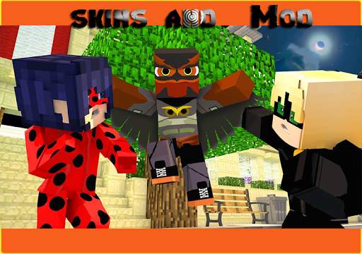 Meraculeuse Skins   Mod Ladybug Noir For PE screenshot 3