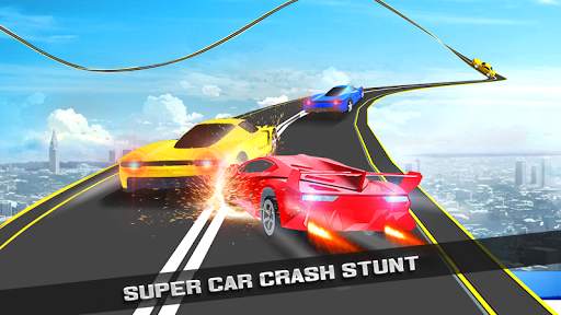 Car Driving - Impossible Racing Stunts & Tracks screenshot 4