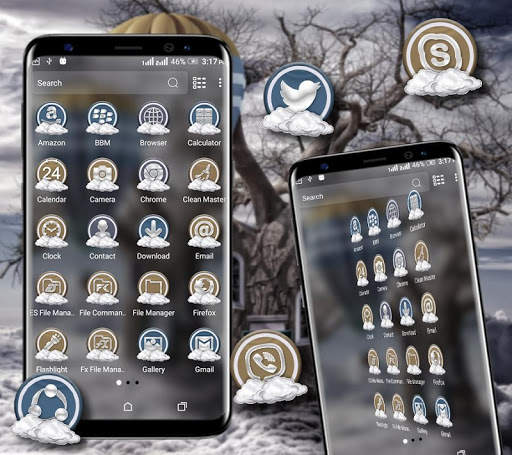 Balloon Tree Launcher Theme screenshot 2