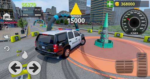 Police Car Drift Simulator screenshot 6