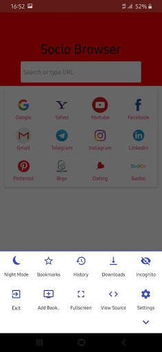 Socio Browser: fast, private & safe web browser screenshot 7