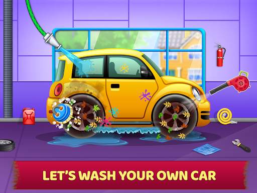 Car Service For Kids - Kids Car Wash Games screenshot 2