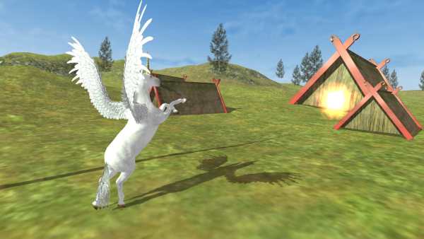 Flying Unicorn Simulator Free screenshot 17