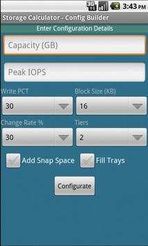 Storage Calculator screenshot 2