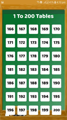 Maths Tables 1-200 | Multiplication Tables | Free screenshot 4